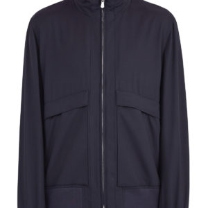 Куртка в стиле casual из шерстяной ткани Water Resist BRUNELLO CUCINELLI