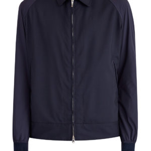 Ветровка из шерстяной ткани и нейлона в стиле casual CORTIGIANI