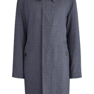 Плащ Impeccabile из шерстяной ткани в мелованную клетку CANALI