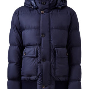 Пуховик из нейлона с пропиткой Rain Protection CANALI
