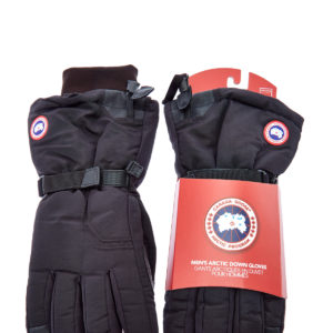 Перчатки с набивкой из пуха и флисовой подкладкой CANADA GOOSE