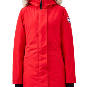 Яркая парка Victoria с потайными манжетами и удлиненной спинкой CANADA GOOSE