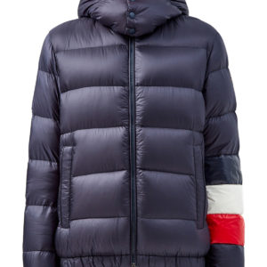 Пуховик с глянцевой отделкой из нейлона laquè MONCLER