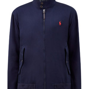 Куртка-авиатор из хлопкового твила с вышитым логотипом POLO RALPH LAUREN