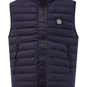 Жилет из легкого нейлона stretch с пуховым утеплителем STONE ISLAND