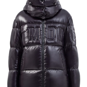 Пуховик-oversize с объемной монограммой в стиле урбан MONCLER