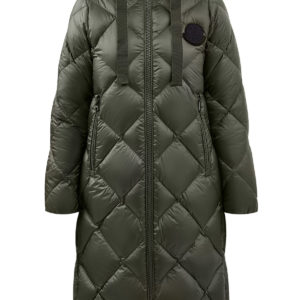 Пуховик из нейлона Longue Saison с капюшоном MONCLER