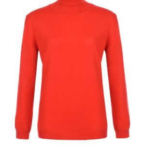 Красная водолазка из кашемира Arc-en-ciel