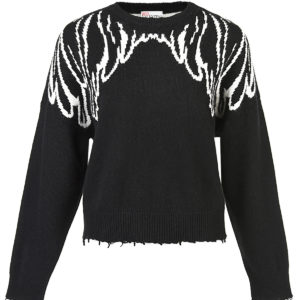 Черный джемпер Red Valentino