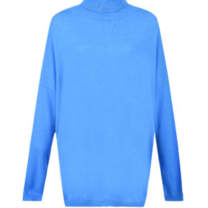 Синий свитер oversize из кашемира Tak Ori