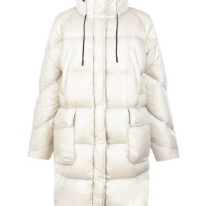 Перламутровое стеганое пальто Woolrich
