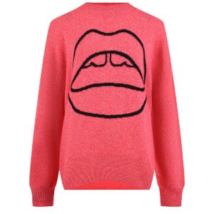 Розовый джемпер oversize Markus Lupfer