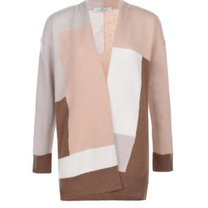 Кардиган color block без застежки Panicale